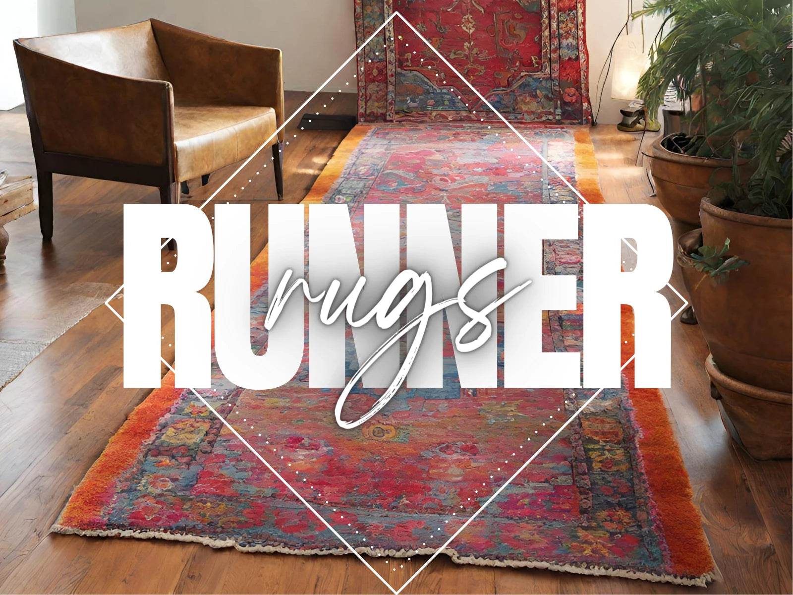 Runner Rugs - Oushak Loom - Vintage Turkish Rugs