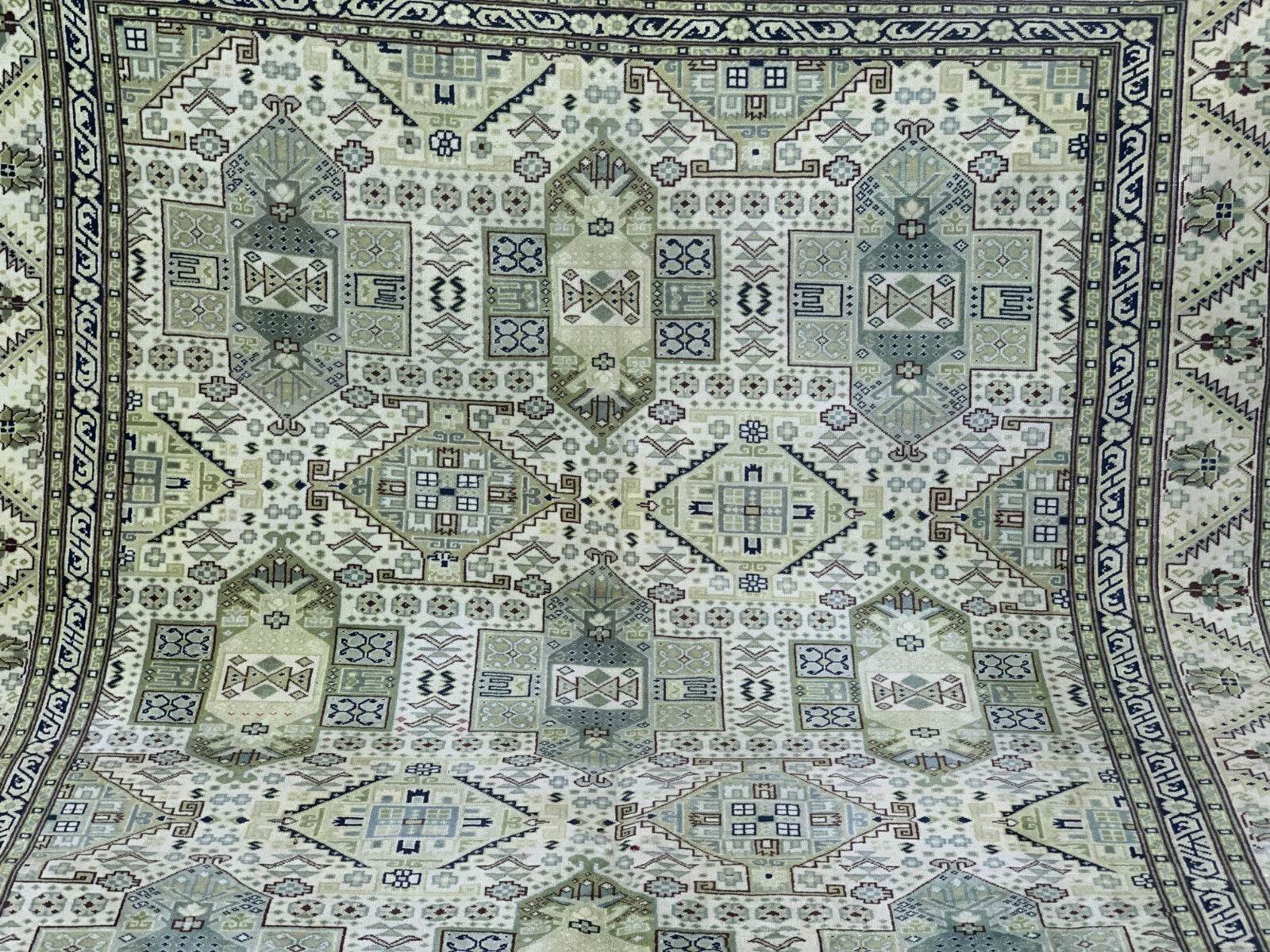 Vintage Turkish Anatolian Area Rug - Handmade 1960s | Rare Oushak Tribal Carpet