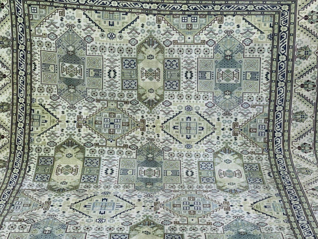 Vintage Turkish Anatolian Area Rug - Handmade 1960s | Rare Oushak Tribal Carpet