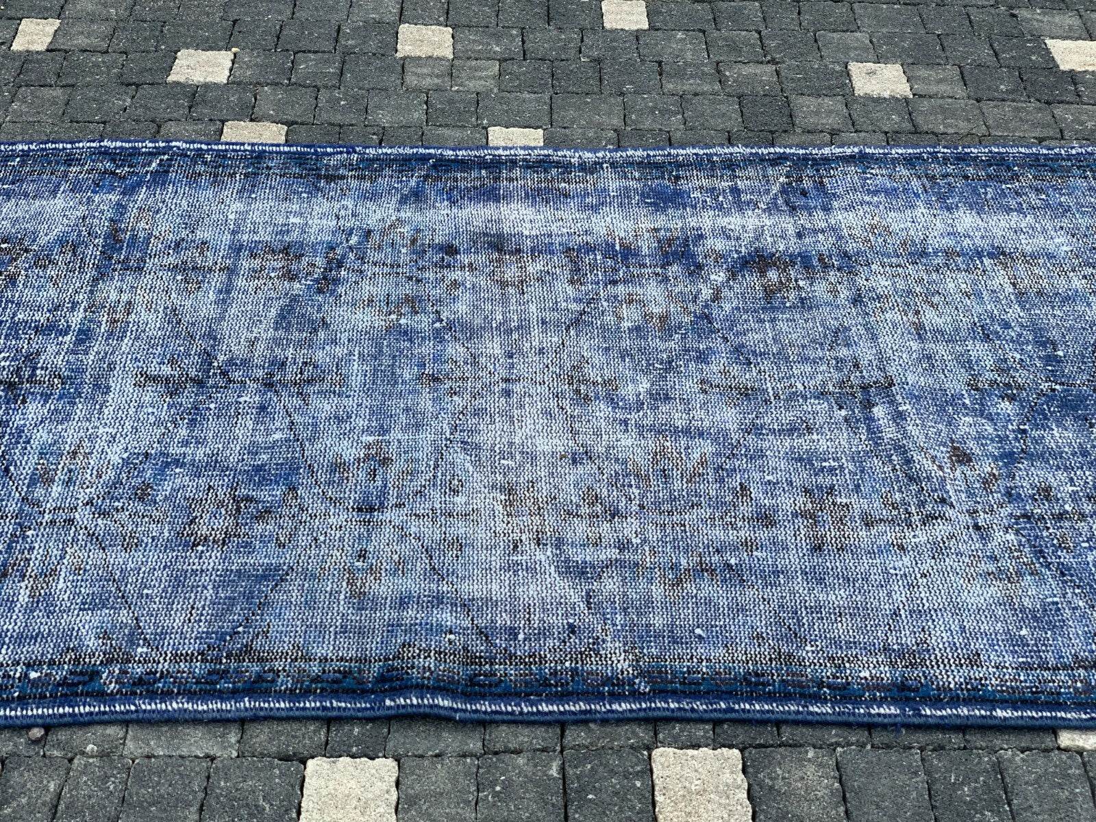 Turkish Vintage Rug,Geometric Farmhouse Vintage Anatolian Village Rug 3.1x6 ft