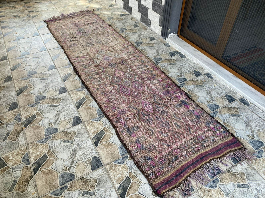 Vintage Herki Rug | Tribal Handmade Turkish Wool Farmhouse Antique Kurdish Rug