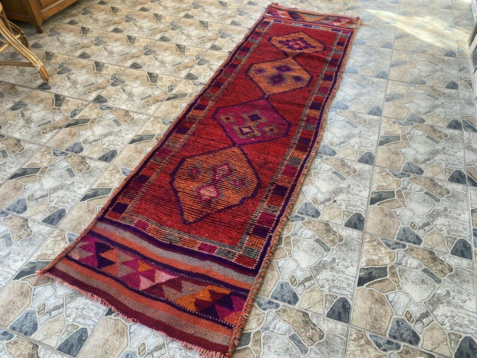 Kurdish Herki Rug | Handmade 1960s Vintage Wool Kilim - Antique Farmhouse Tribal