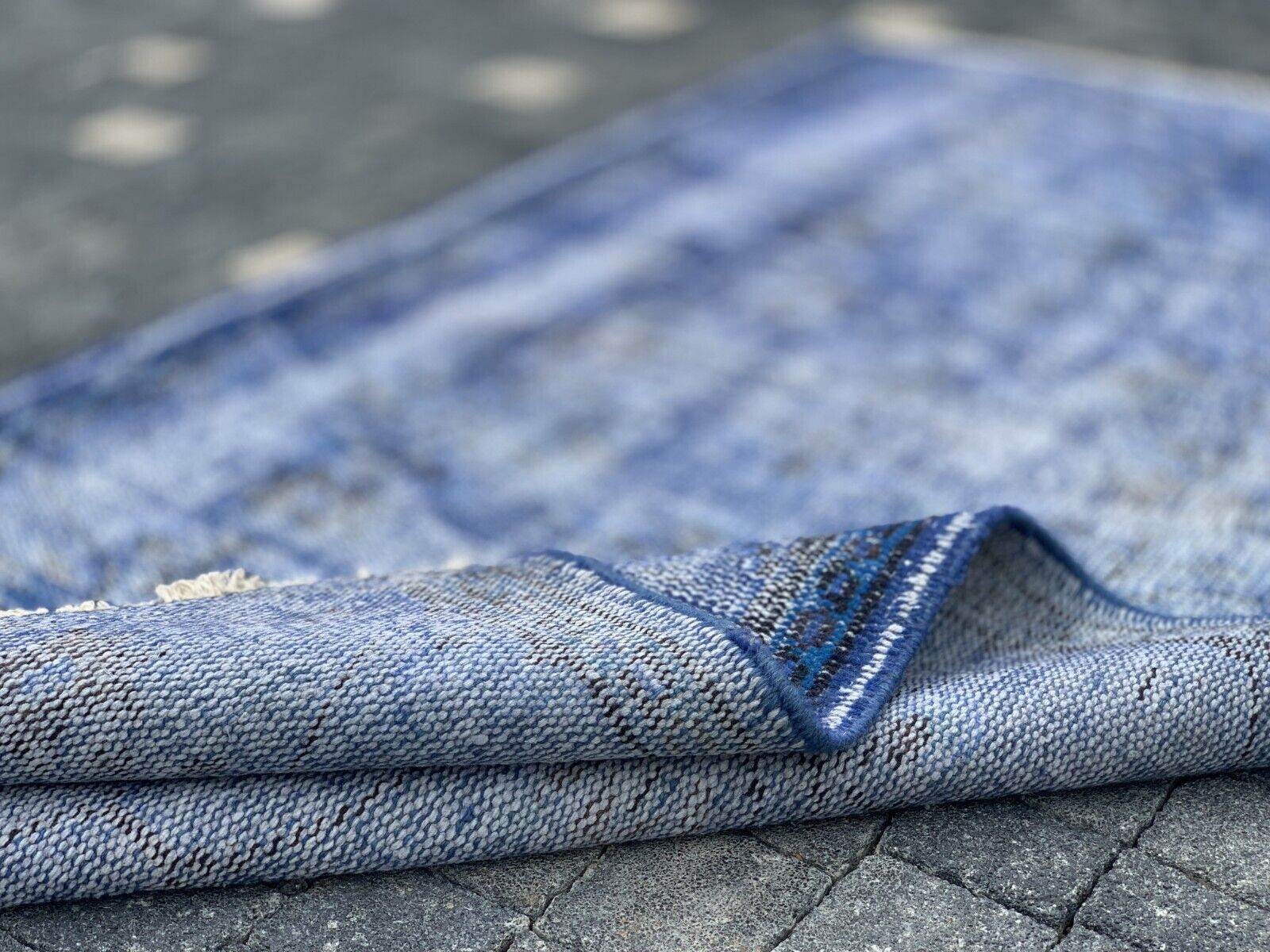 Turkish Vintage Rug,Geometric Farmhouse Vintage Anatolian Village Rug 3.1x6 ft