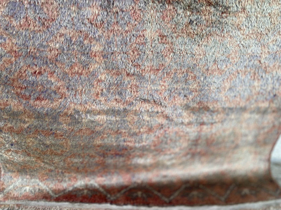 Vintage Turkish Oushak Rug | Anatolian Antique Tribal Hand-Knotted Wool 1960s