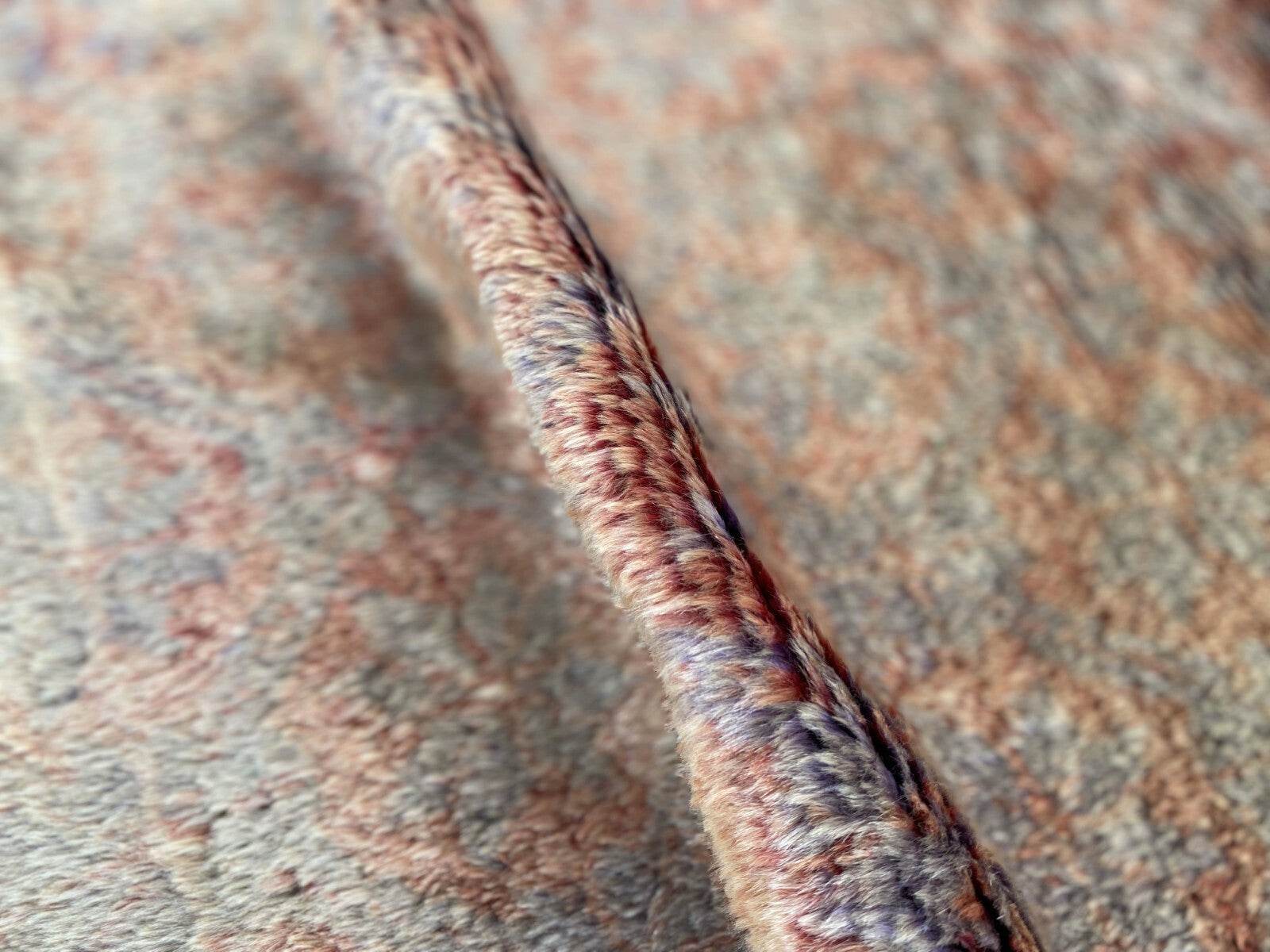 Vintage Turkish Oushak Rug | Anatolian Antique Tribal Hand-Knotted Wool 1960s