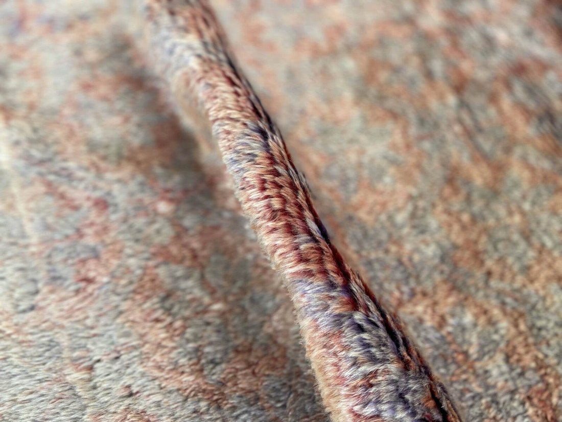 Vintage Turkish Oushak Rug | Anatolian Antique Tribal Hand-Knotted Wool 1960s