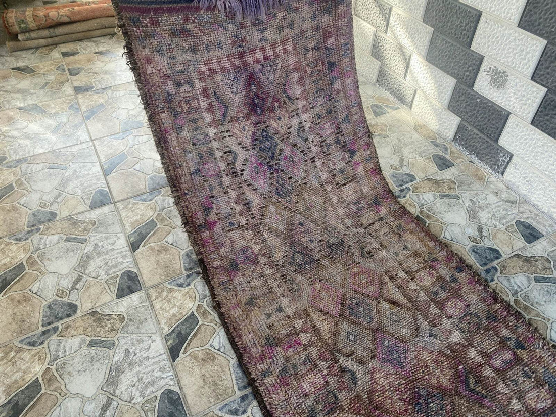 Vintage Herki Rug | Tribal Handmade Turkish Wool Farmhouse Antique Kurdish Rug
